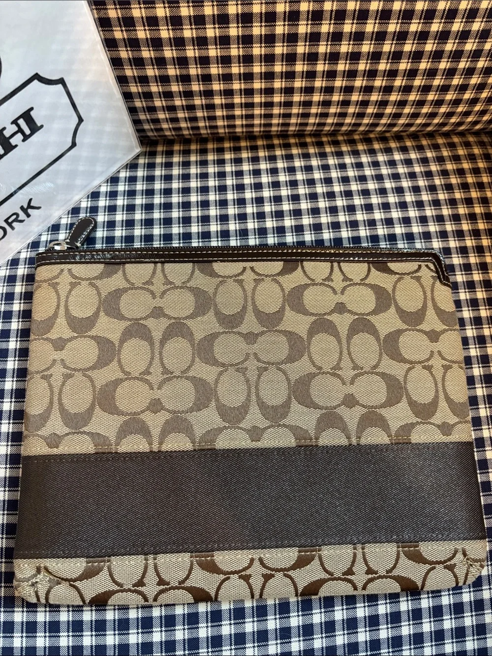 Coach signature canvas